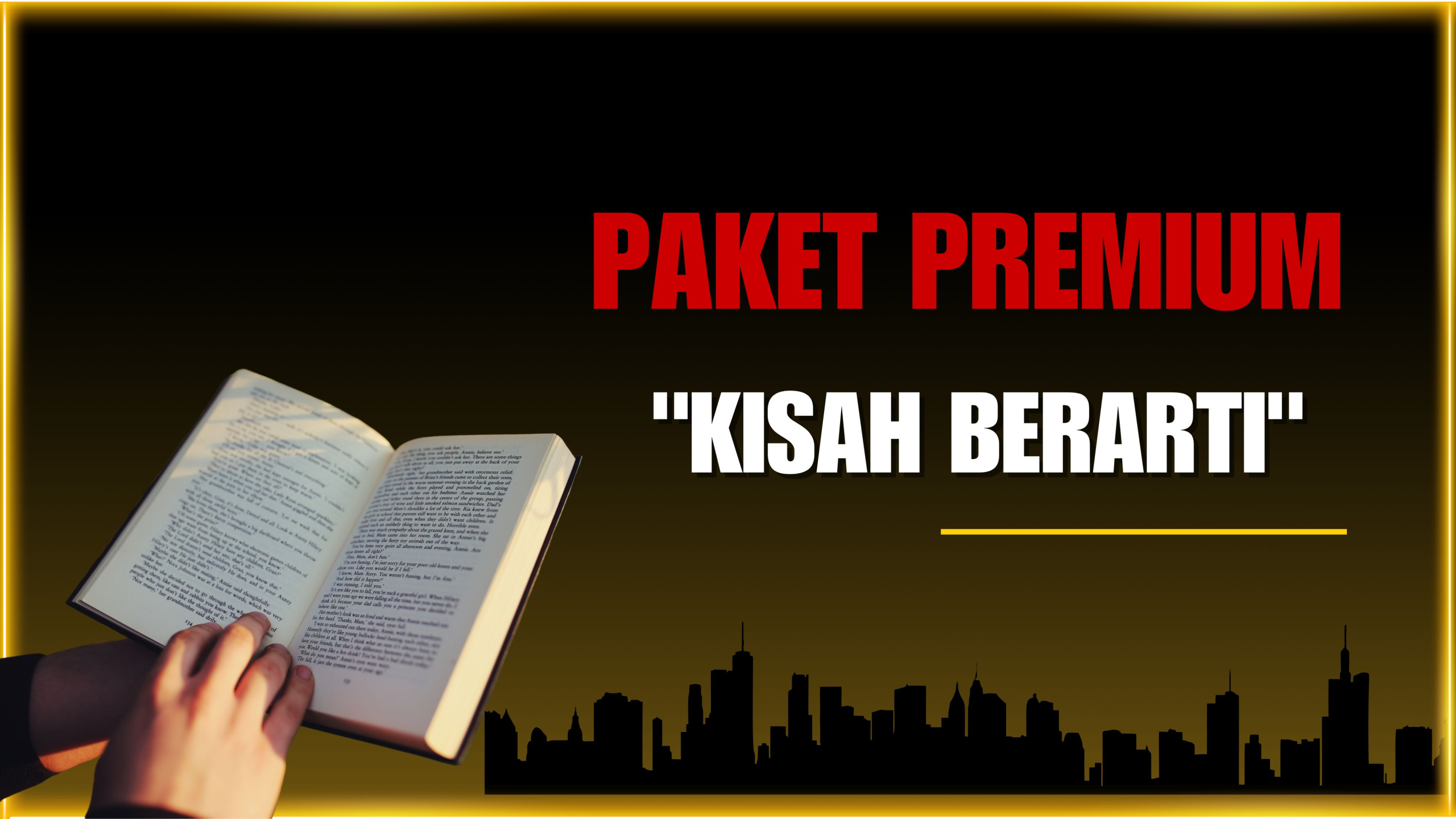 Paket Premium &#8211; &#8220;Kisah Berarti&#8221;